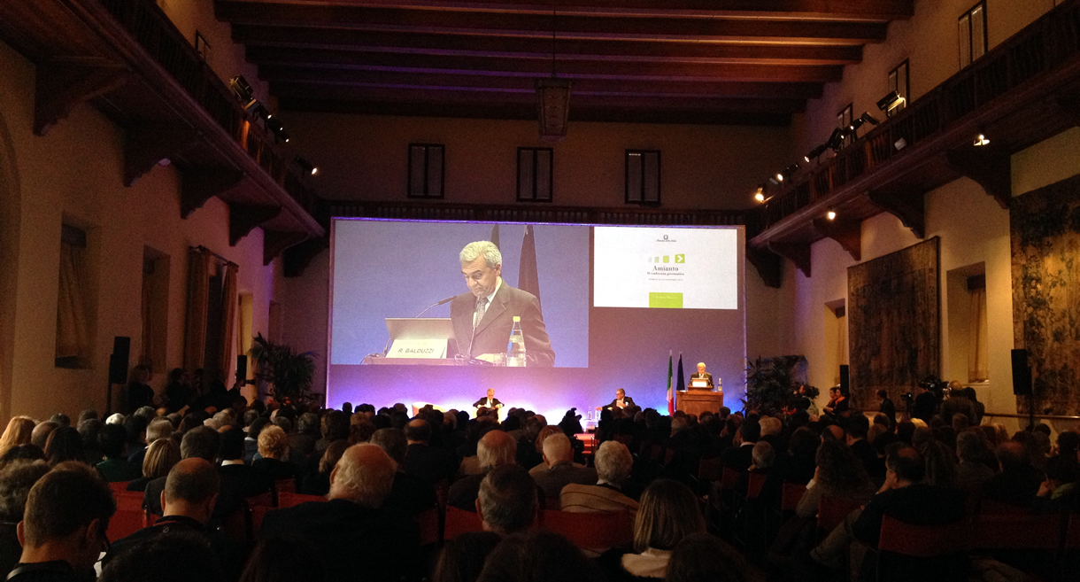 Dal 22 al 24 novembre 2012 si è svolta a Venezia la 2° Conferenza governativa nazionale sull'Amianto.
